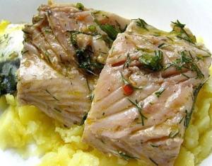 Скумбрия маринованная