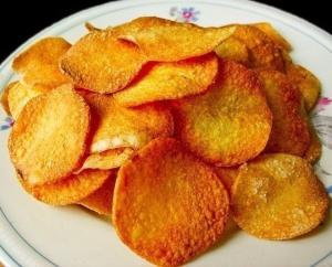Чипсы в микроволновке