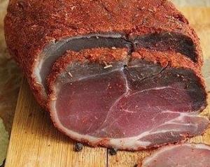 Домашнее вяленое мясо