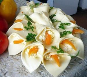 Салат "Каллы"