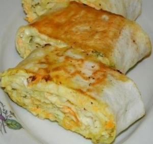 Хрустящая закуска в лаваше
