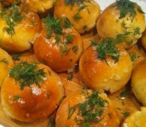 Вкуснейшие пампушки к украинскому борщу