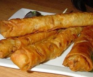 Горячая закуска из лаваша