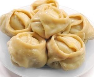 Манты с картошкой и грибами