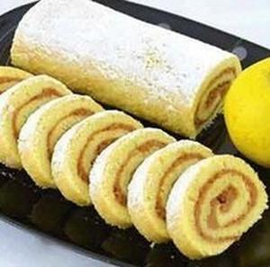 Рулет с яблоками