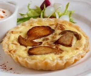 Тарталетки с белыми грибами