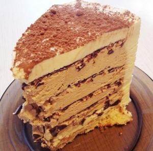 Торт «Кофе с шоколадом»