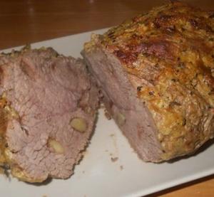 Говядина, маринованная в киви, запеченная в рукаве