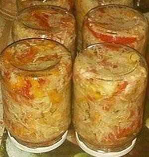 Как приготовить Салат на зиму Просто гениальный
