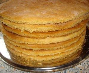 Коржи для торта