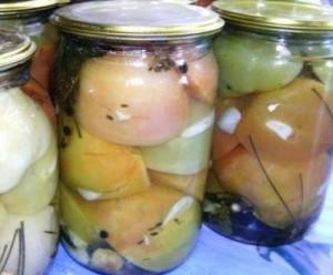 Маринованные зеленые помидоры