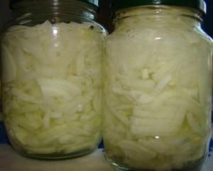 Маринованный лук на зиму