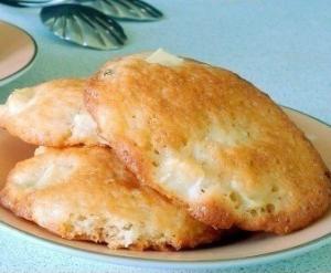 Мягкие яблочные печенья