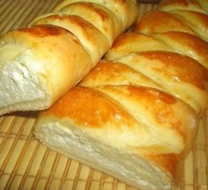 Плетенка с творожной начинкой