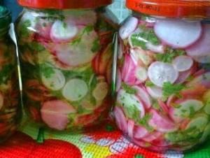 Редиска консервированная