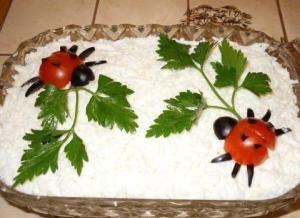 Салат Белоснежка