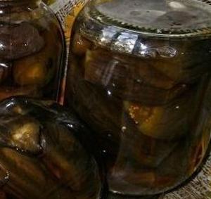 Баклажаны консервированные по-быстрому на зиму