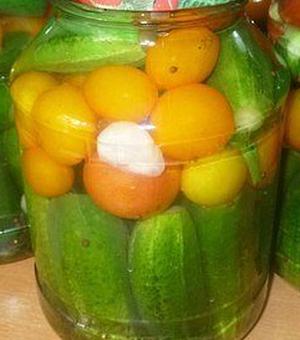 Маринованное ассорти на зиму