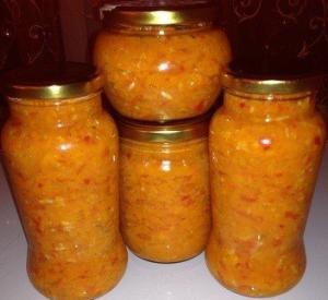 Морковная икра на зиму