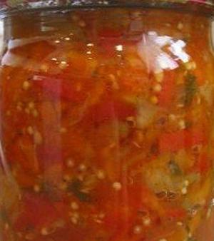 Аджапсандали на зиму (грузинская кухня)