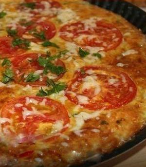 Быстрая кабачковая пицца