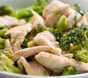 Диетические куриные грудки с брокколи
