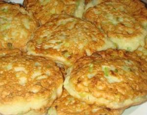 Кабачковые котлеты (оладьи)