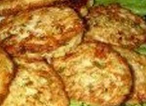 Котлеты с кабачками