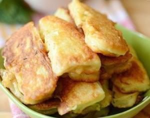 Кабачки в кляре