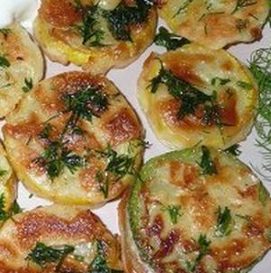 Кабачки в чесночном кляре