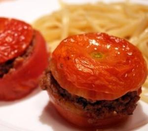 Томаты, фаршированные мясом