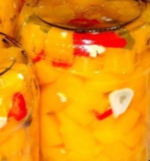 Тыква пряная маринованная на зиму