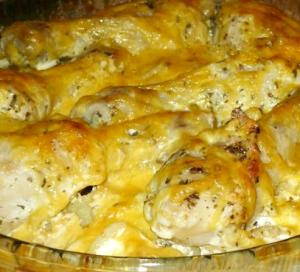 Картошка с куриными ножками в духовке