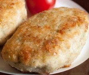 Котлеты из курицы с кабачками