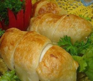 Куриное филе в слойке
