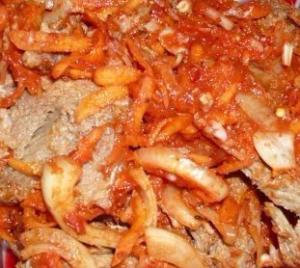 Мясо по-турецки