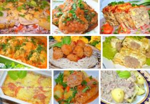 Рецепты из фарша