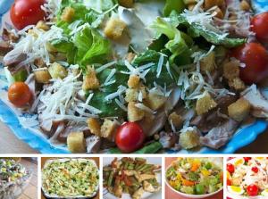 Салаты с курицей