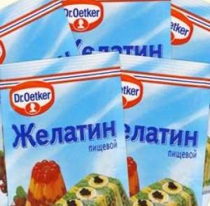 Маски от морщин из желатина
