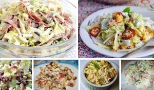 Салаты с пекинской капустой