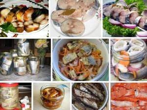 Соленая маринованная копченая рыба