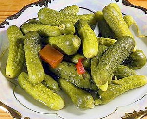 Консервированные корнишоны