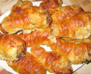 Куриные ножки в тесте