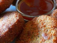 Зразы рыбные с грибами