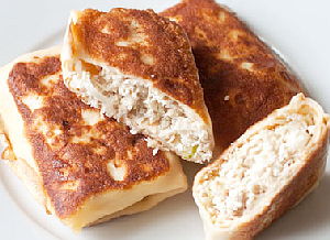 Блинчики с курицей