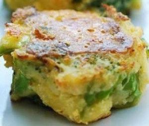 Куриные котлеты с брокколи