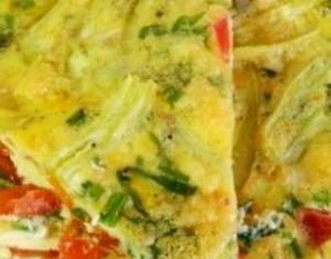 Омлет с овощами