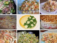 Салаты с кукурузой