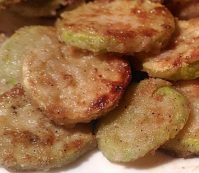 Вкуснейшие жаренные кабачки с мукой
